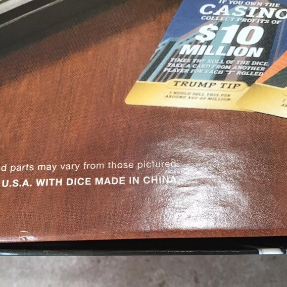 Donald Trump Board Game- Parker Brothers Game - Picture 7 of 8